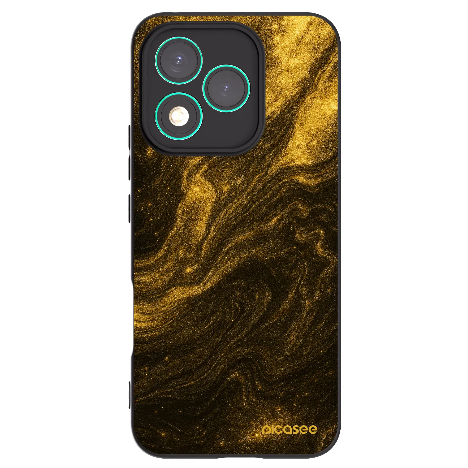 Picasee silikonový černý obal pro Honor 400 Lite 5G - Černá