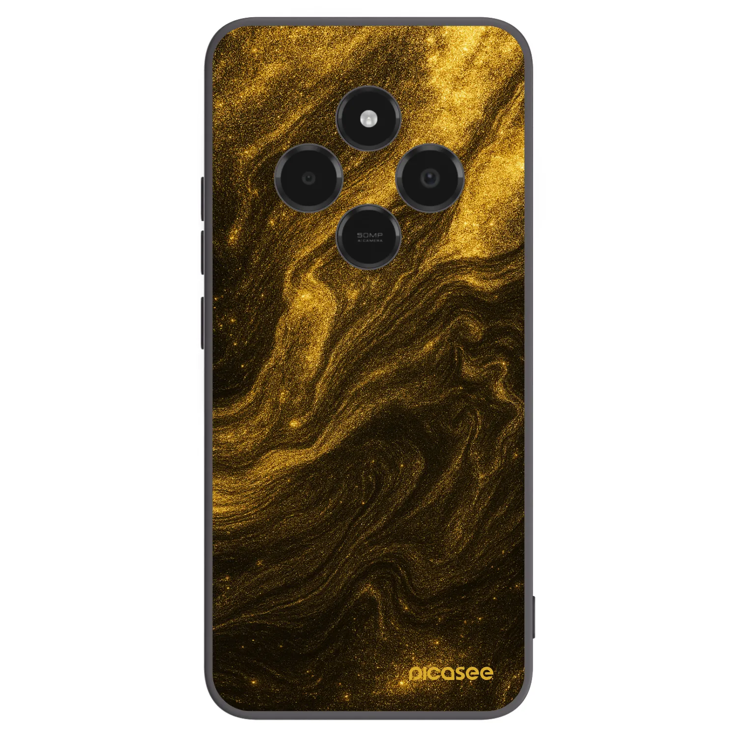 Picasee silikonový černý obal pro Xiaomi Poco C75 - Černá