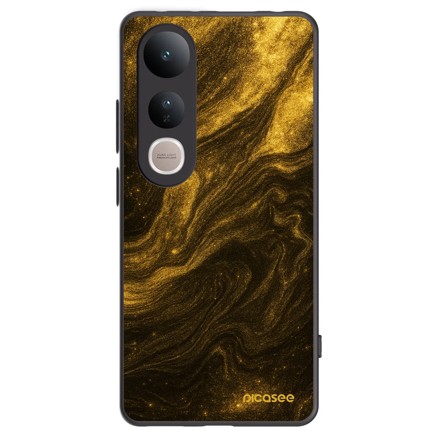 Picasee silikonový černý obal pro Vivo V50 Lite 5G - Černá