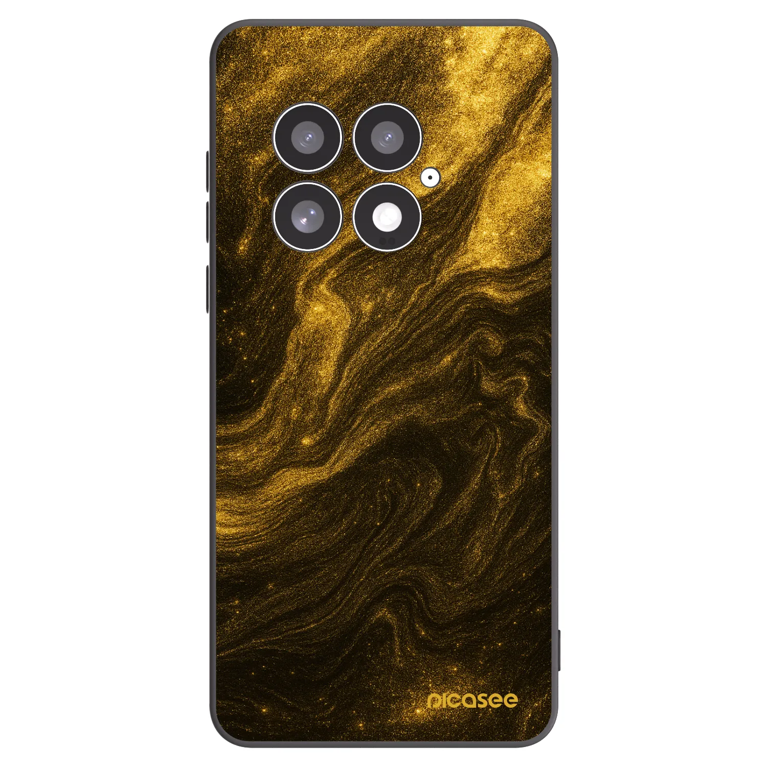 Picasee silikonový černý obal pro OnePlus 13 5G - Černá