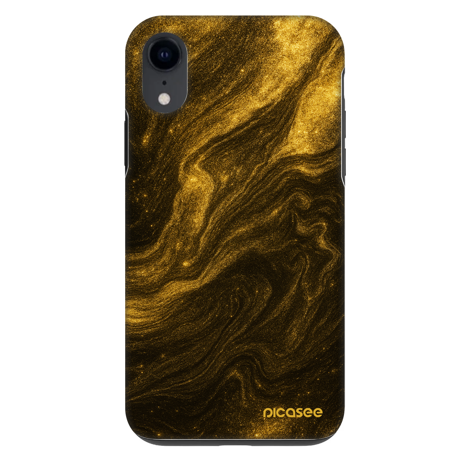 Picasee Fashion Case pro Apple iPhone XR - Černá