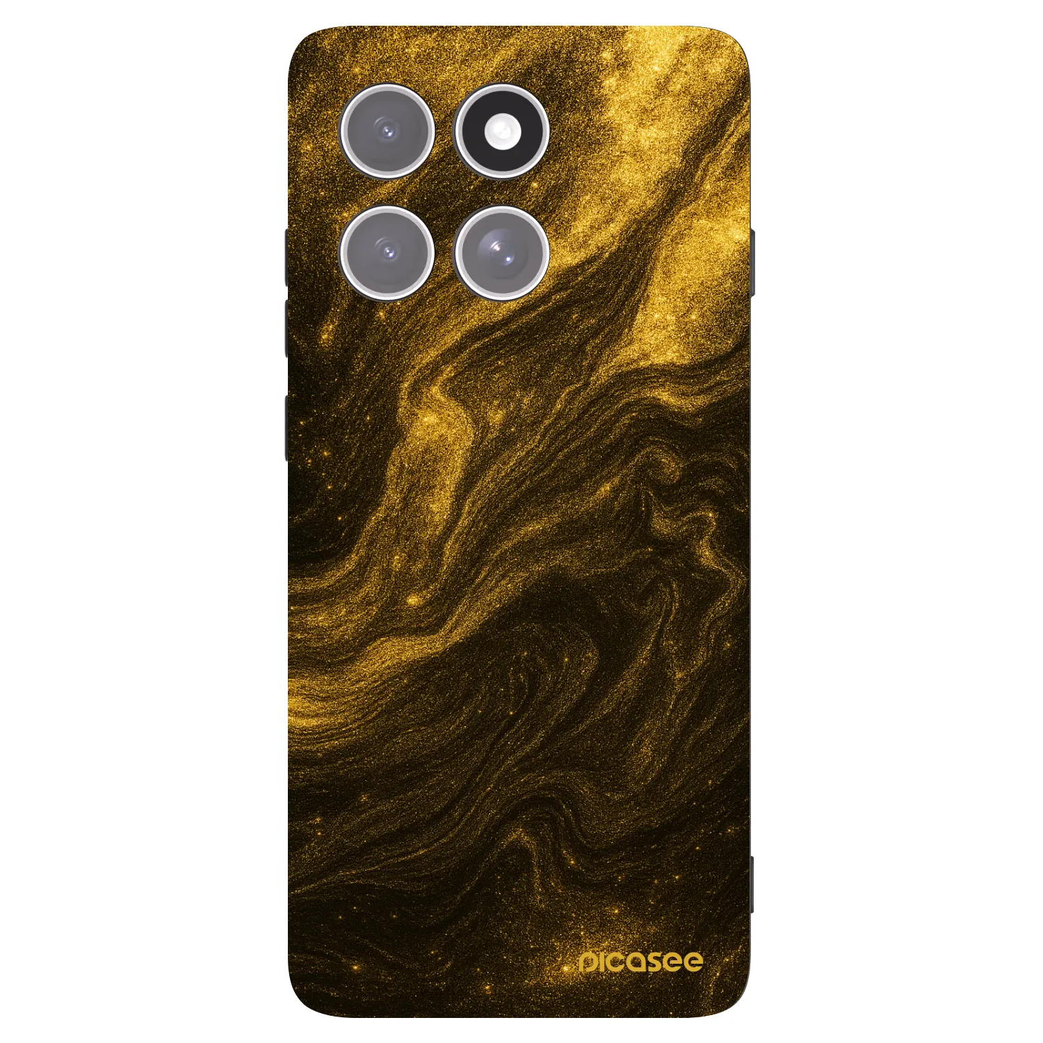 Picasee silikonový černý obal pro Motorola Edge 60 Pro - Černá