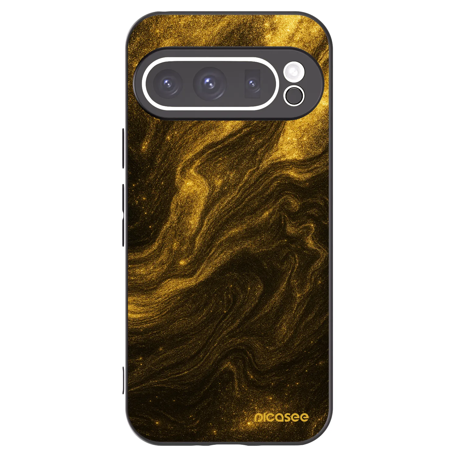 Picasee silikonový černý obal pro Google Pixel 9 Pro XL - Černá