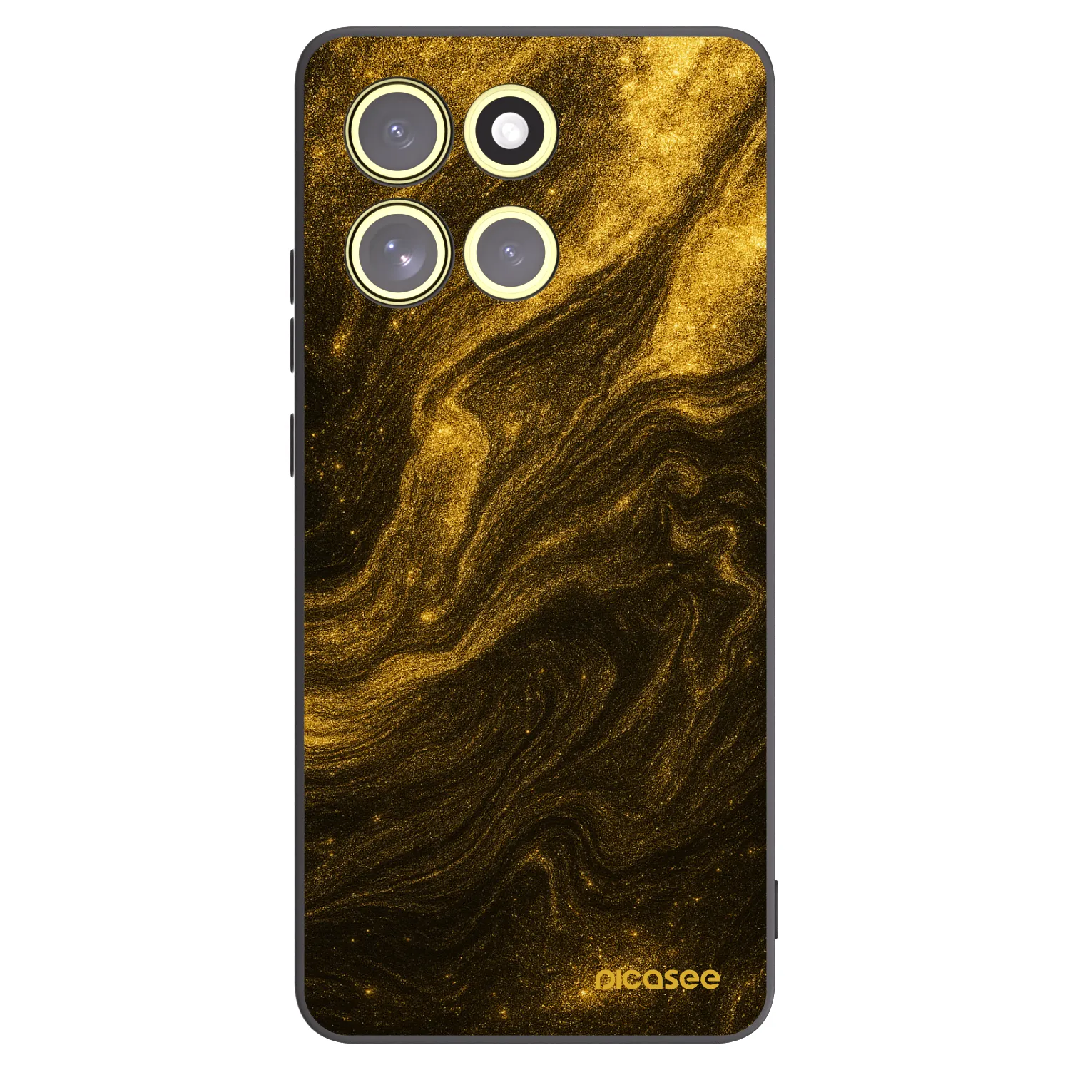 Picasee silikonový černý obal pro Motorola Moto G86 5G - Černá