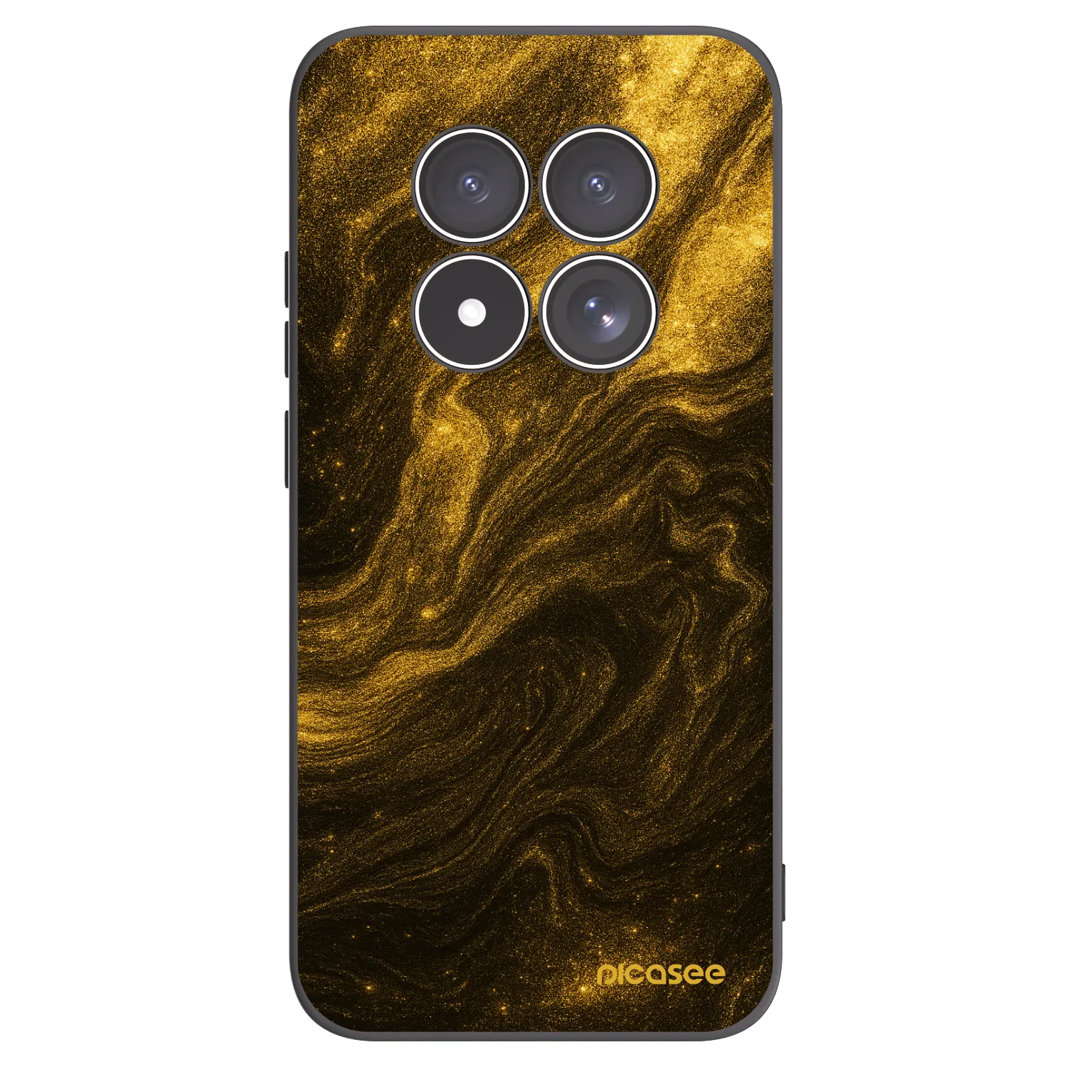 Picasee silikonový černý obal pro Xiaomi Redmi Note 15 Pro 4G - Černá