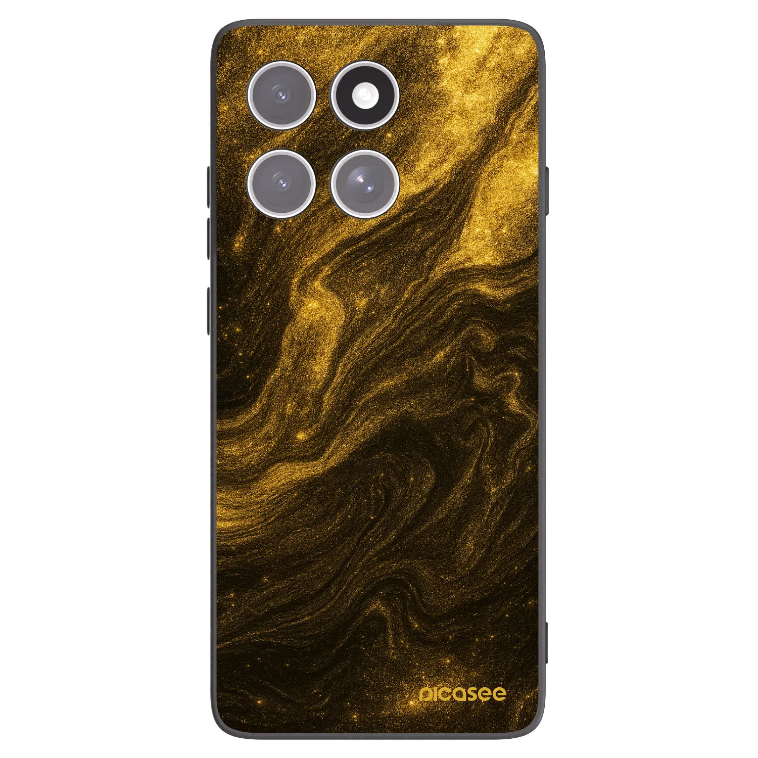 Picasee silikonový černý obal pro Motorola Edge 60 Fusion - Černá