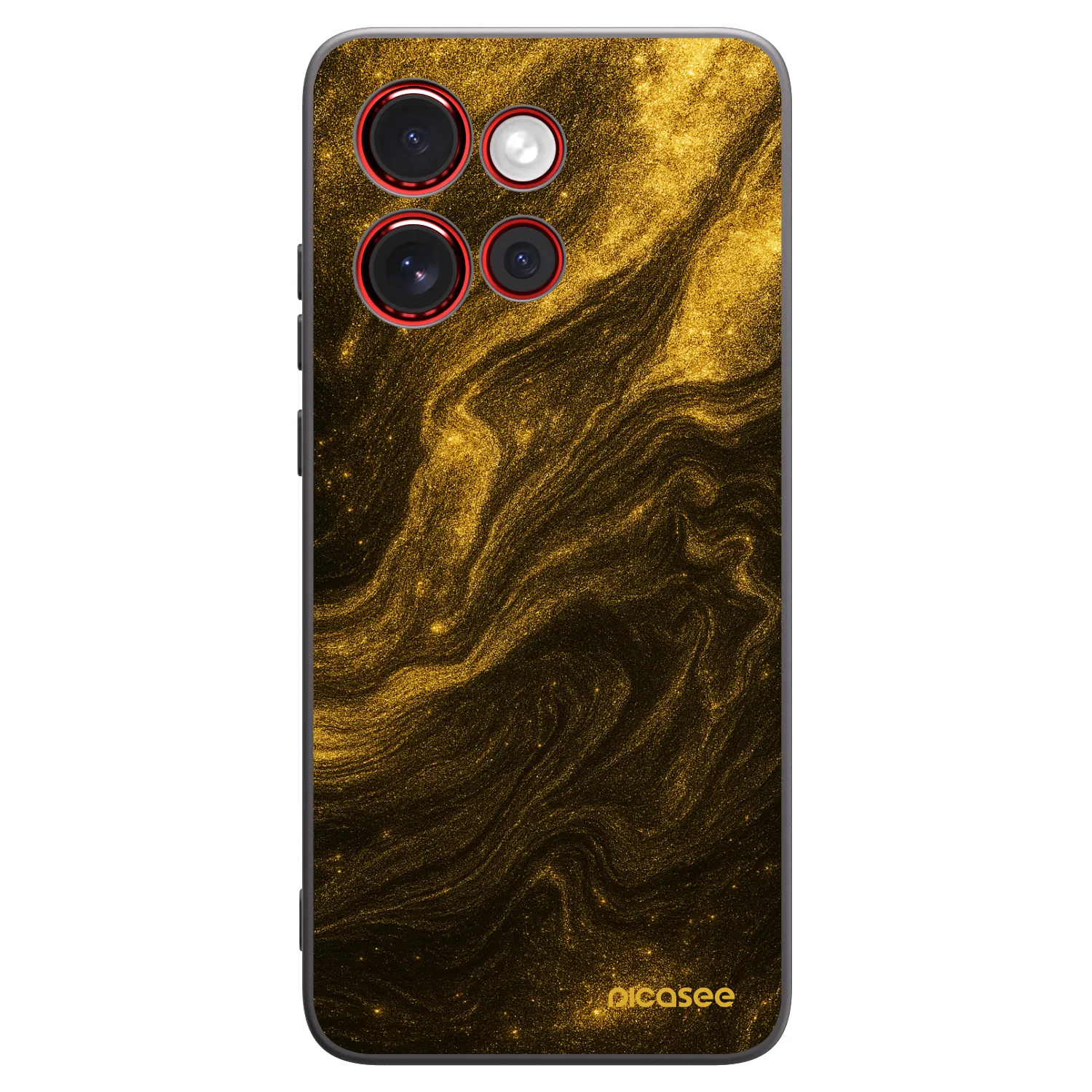 Picasee silikonový černý obal pro Motorola Edge 60 Neo 5G - Černá