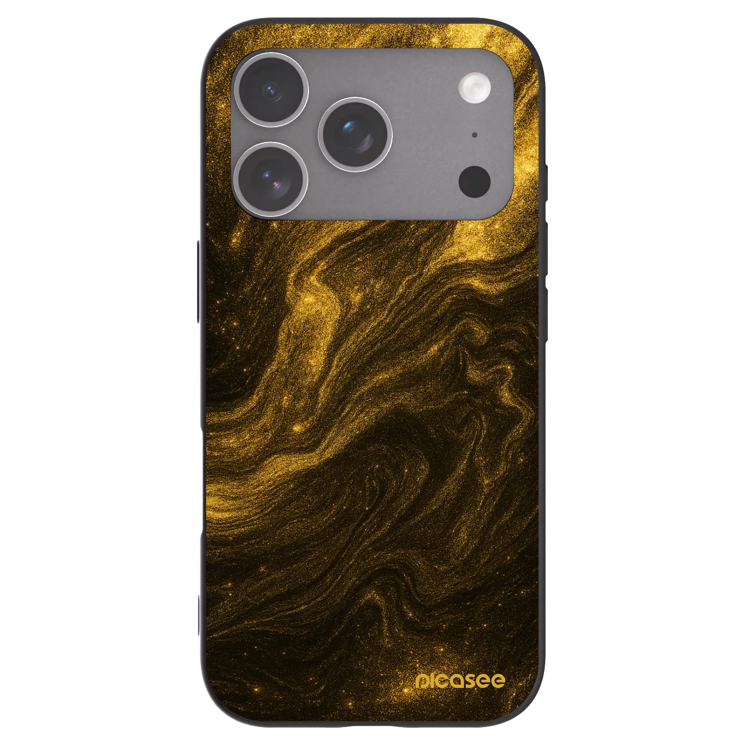 Picasee silikonový černý obal pro Apple iPhone 18 Pro - Černá