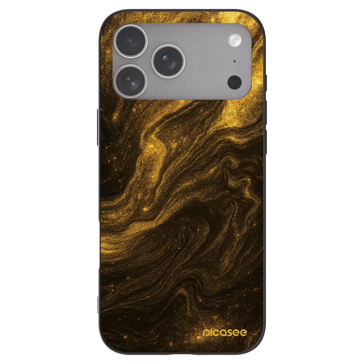 Picasee silikonový černý obal pro Apple iPhone 18 Pro Max - Černá