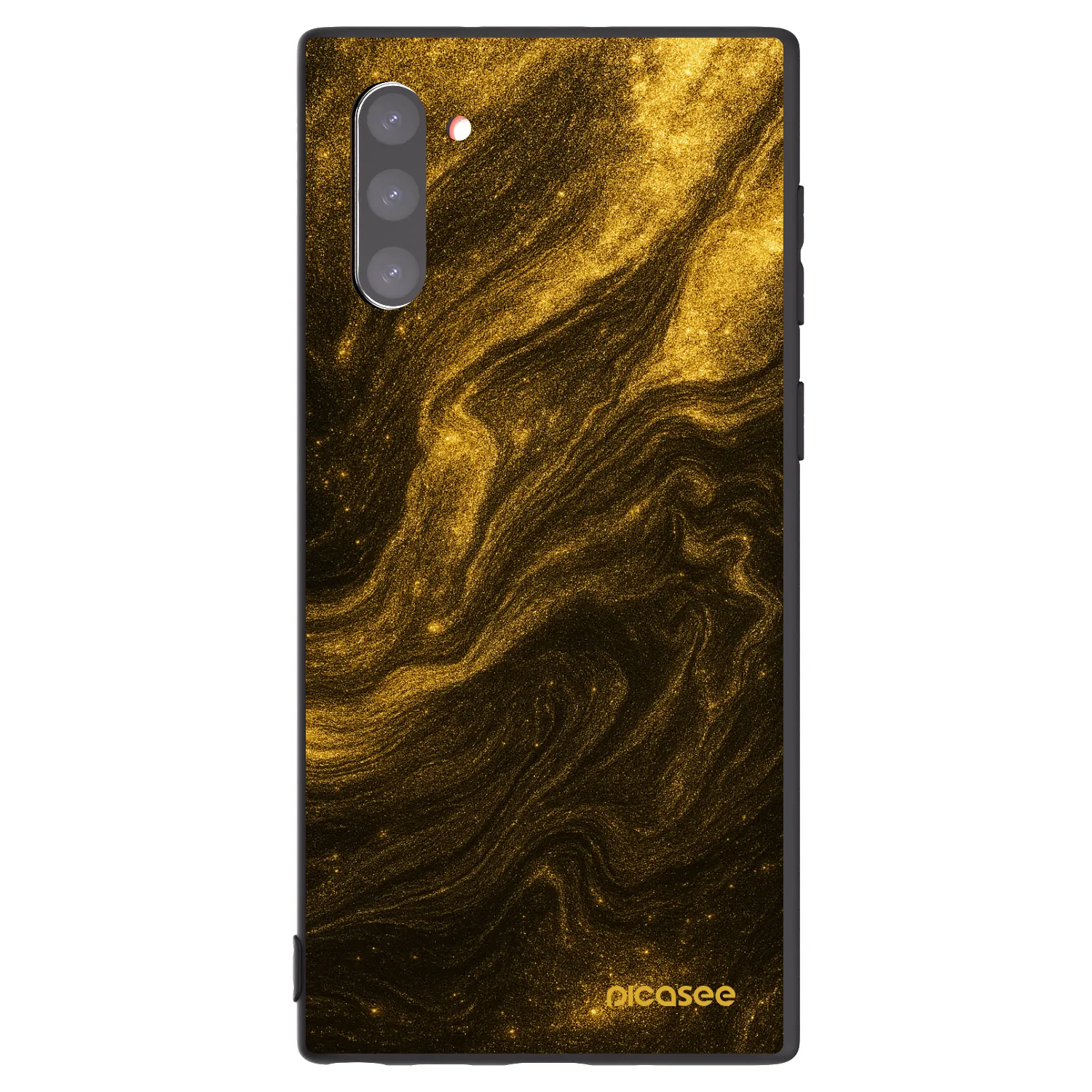Picasee silikonový černý obal pro Samsung Galaxy Note 10 N970F - Černá