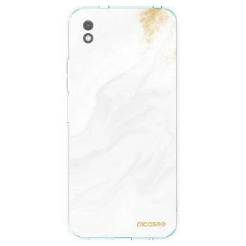 Picasee silikonový černý obal pro Xiaomi Redmi 9A - Bílá