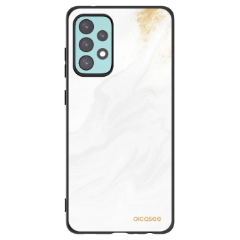 Picasee silikonový černý obal pro Samsung Galaxy A72 A725F - Bílá