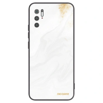 Picasee silikonový černý obal pro Xiaomi Poco M3 Pro 5G - Bílá