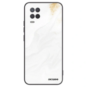 Picasee silikonový černý obal pro Realme 8 5G - Bílá