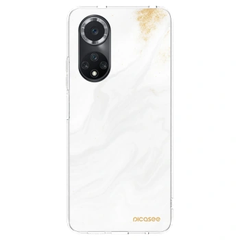 Picasee silikonový průhledný obal pro Huawei Nova 9 SE - Bílá