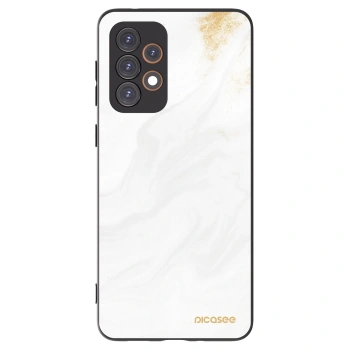 Picasee silikonový černý obal pro Samsung Galaxy A33 5G A336 - Bílá