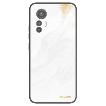 Picasee silikonový černý obal pro Xiaomi 12 Lite - Bílá