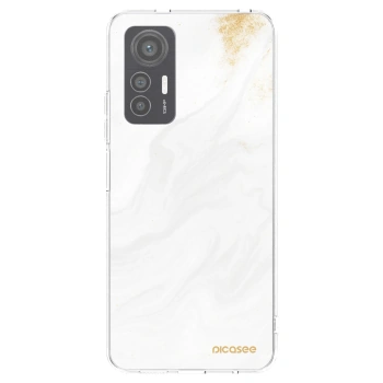 Picasee silikonový průhledný obal pro Xiaomi 12 Lite - Bílá
