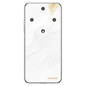 Picasee silikonový průhledný obal pro Honor Magic5 Lite 5G - Bílá