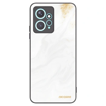 Picasee silikonový černý obal pro Xiaomi Redmi Note 12 4G - Bílá