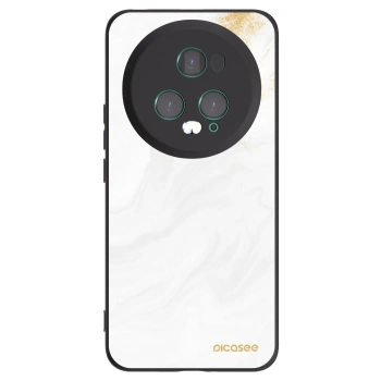 Picasee silikonový černý obal pro Honor Magic5 Pro - Bílá