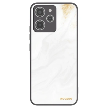 Picasee silikonový černý obal pro Xiaomi Redmi 12 4G - Bílá