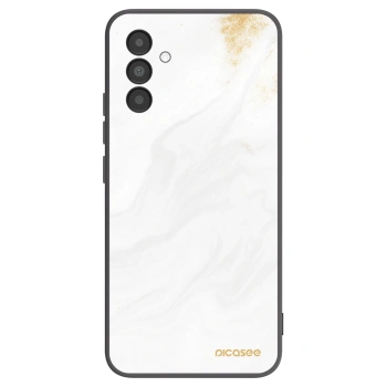 Picasee silikonový černý obal pro Samsung Galaxy A04s A047F - Bílá