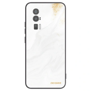 Picasee silikonový černý obal pro Xiaomi Poco F5 Pro 5G - Bílá