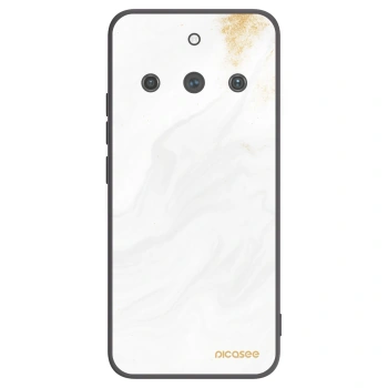 Picasee silikonový černý obal pro Realme 11 Pro+ - Bílá