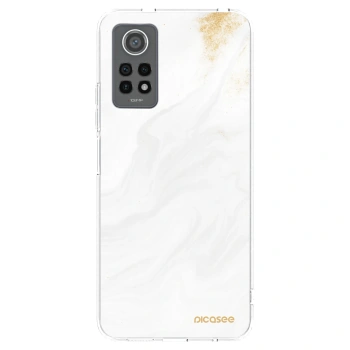 Picasee silikonový průhledný obal pro Xiaomi Redmi Note 12 Pro 4G - Bílá