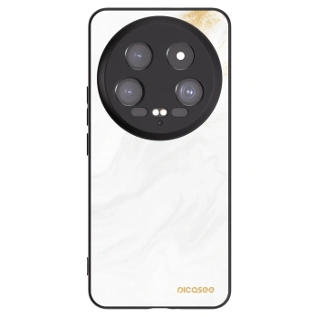 Picasee silikonový černý obal pro Xiaomi 14 Ultra - Bílá