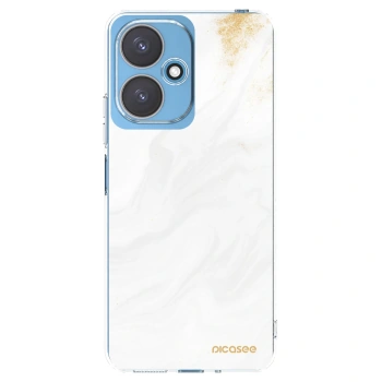 Picasee silikonový průhledný obal pro Xiaomi Redmi 13C 5G - Bílá