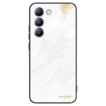 Picasee silikonový černý obal pro Vivo V40 SE 5G - Bílá