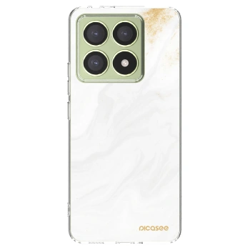 Picasee silikonový průhledný obal pro Xiaomi 14T - Bílá