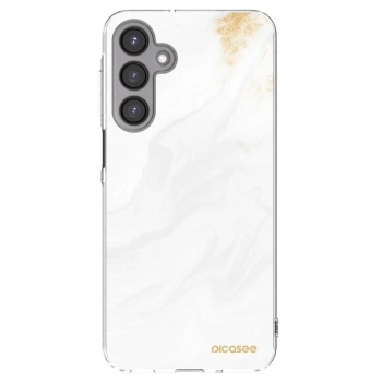 Picasee silikonový průhledný obal pro Samsung Galaxy A16 5G - Bílá