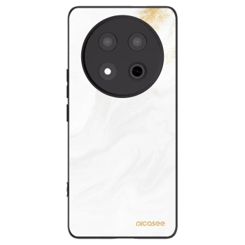 Picasee silikonový černý obal pro Honor Magic7 Lite 5G - Bílá