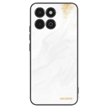 Picasee silikonový černý obal pro Honor 200 Smart 5G - Bílá