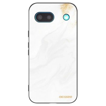 Picasee silikonový černý obal pro Google Pixel 8 - Bílá
