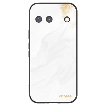 Picasee silikonový černý obal pro Google Pixel 9 - Bílá