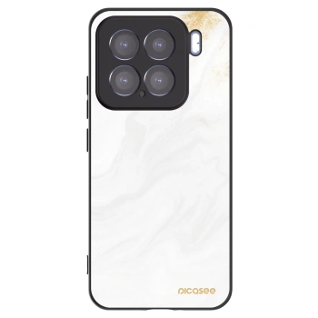 Picasee silikonový černý obal pro Xiaomi 15 - Bílá
