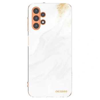 Picasee silikonový průhledný obal pro Samsung Galaxy A13 5G - Bílá