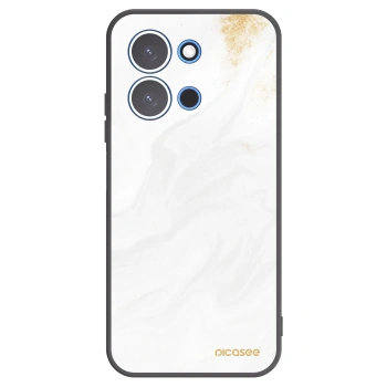 Picasee silikonový černý obal pro Xiaomi Redmi 15C 4G - Bílá