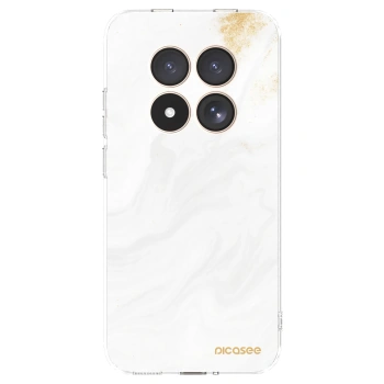 Picasee silikonový průhledný obal pro Xiaomi Redmi Note 15 Pro 4G - Bílá