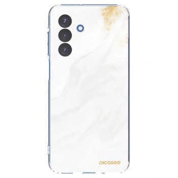 Picasee silikonový průhledný obal pro Samsung Galaxy A17 5G - Bílá