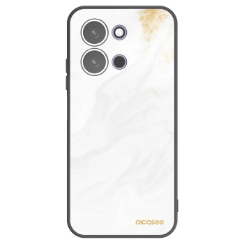 Picasee silikonový černý obal pro Xiaomi Redmi 15C 5G - Bílá