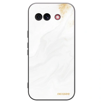 Picasee silikonový černý obal pro Google Pixel 10a - Bílá