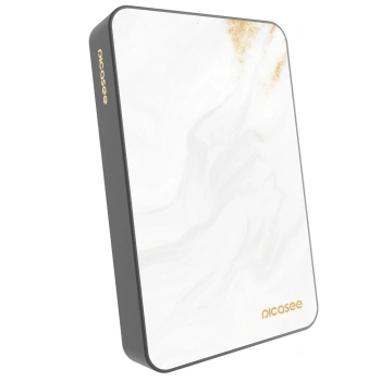 Picasee Powerbanka s MagSafe 10 000 mAh Šedá - Bílá