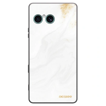Picasee silikonový černý obal pro Sony Xperia 10 VII - Bílá