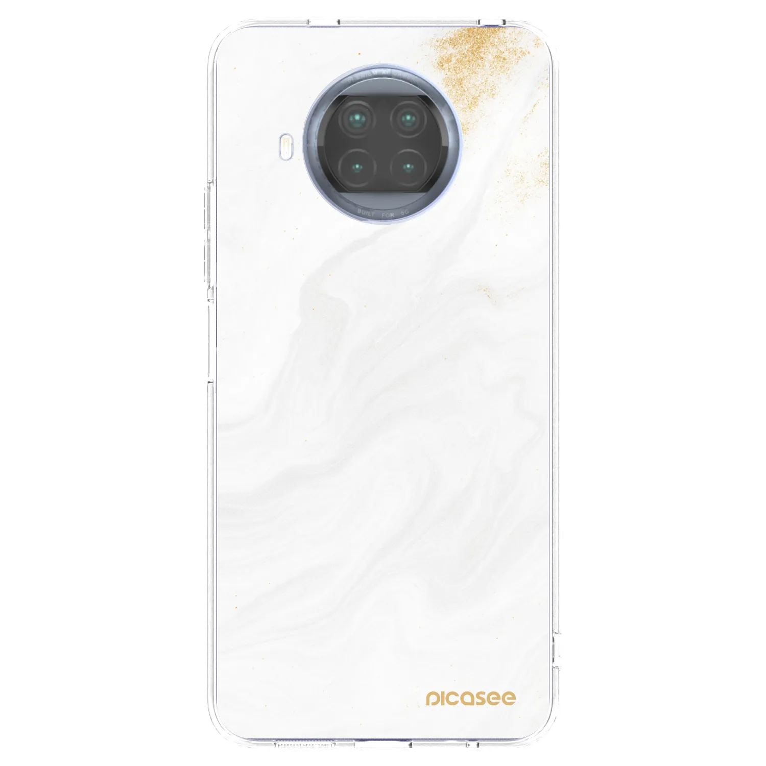Picasee silikonový průhledný obal pro Xiaomi Mi 10T Lite - Bílá