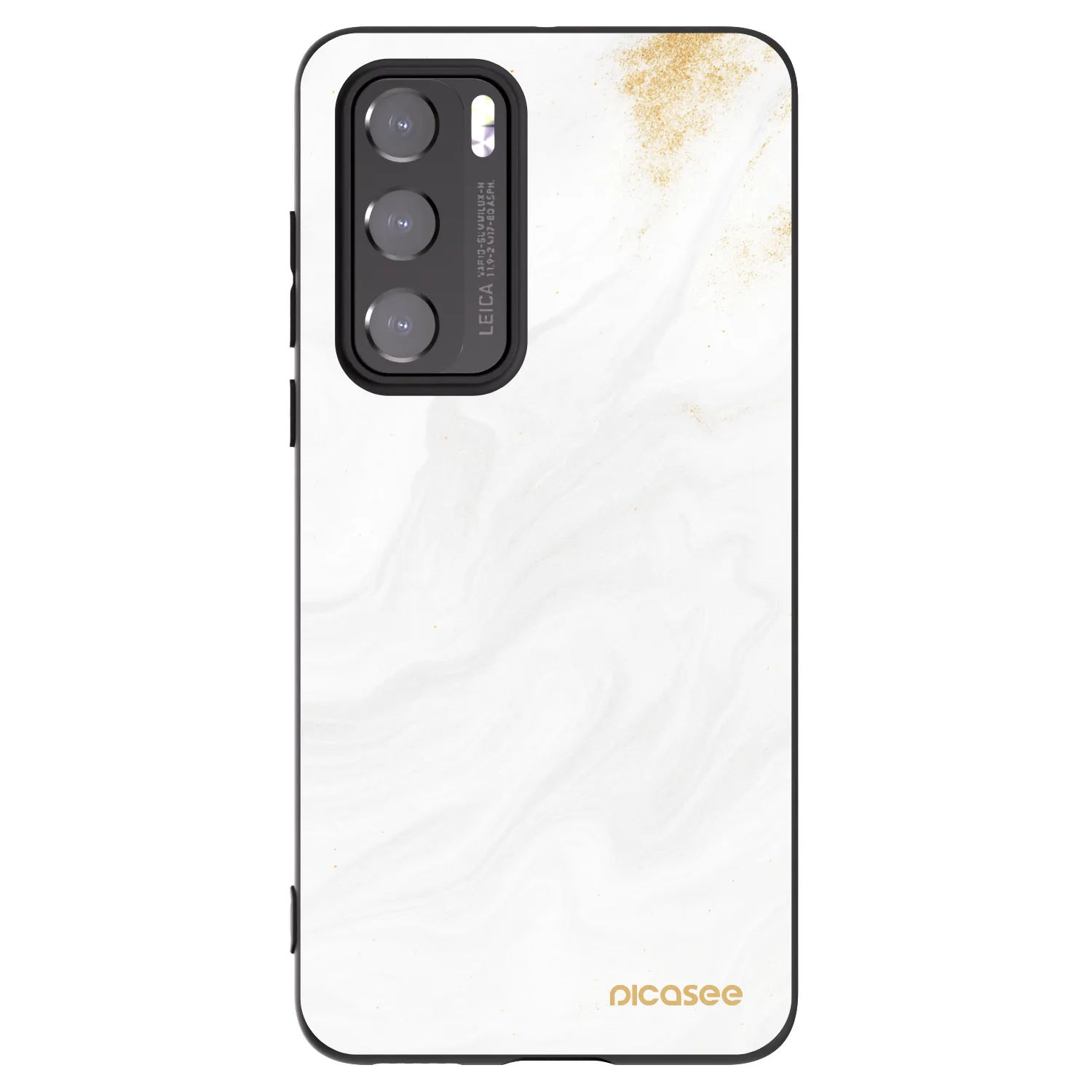 Picasee silikonový černý obal pro Huawei P40 - Bílá
